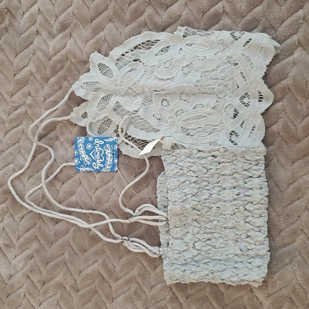 Free people Adella Bralette new size XS Stone - Picture 15 of 16